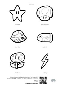 Free printable and DIY kids games ideas with items from popular Nintendo games like Mario Bros, Pokemon, Mario-Kart, Donkey Kong, etc. By Kids Activities Designer Rodrigo Macias