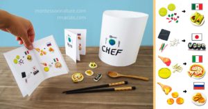 Montessori culinary activity: International Kid Chef by Kids Activities Designer Rodrigo Macias