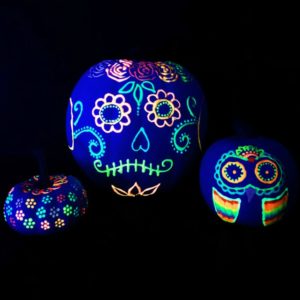 Glow in the Dark Pumpkins by Color Made Happy