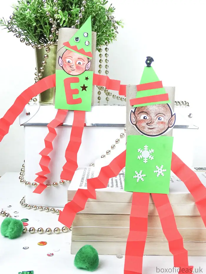 diverse-elfs-couple-photo-of-diy-christmas-paper-elf-on-the-shelf-craft-for-teachers-of-preschool-kids