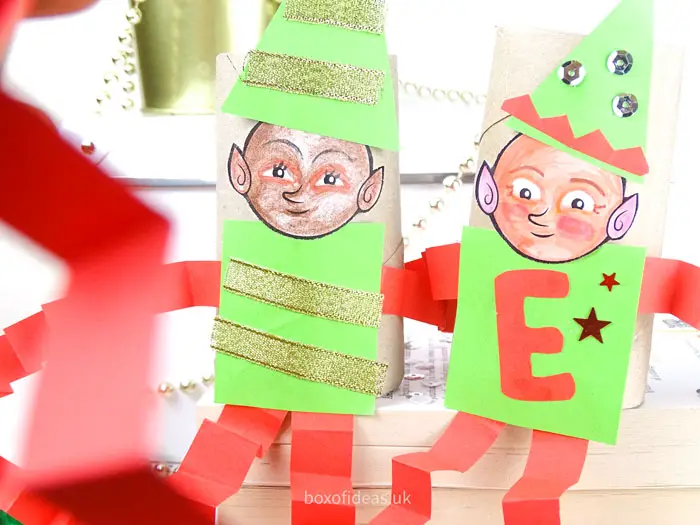 #DIY #Elf on the Shelf toilet tube craft for teachers of #preschool kids