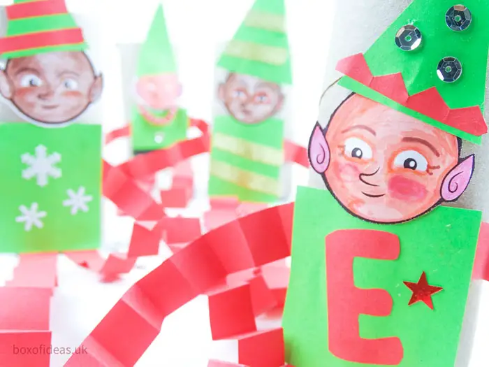 DIY Elf on the Shelf toilet tube craft for teachers of preschool kids