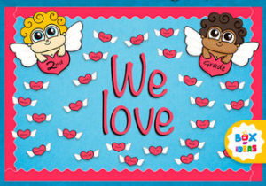 Cute Valentine’s Day Bulletin Board Idea For Preschool Kindergarten and Elementary