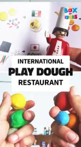 International Food Playdough Activity Idea