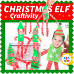 elf crafts made of paper and toilet paper rolls