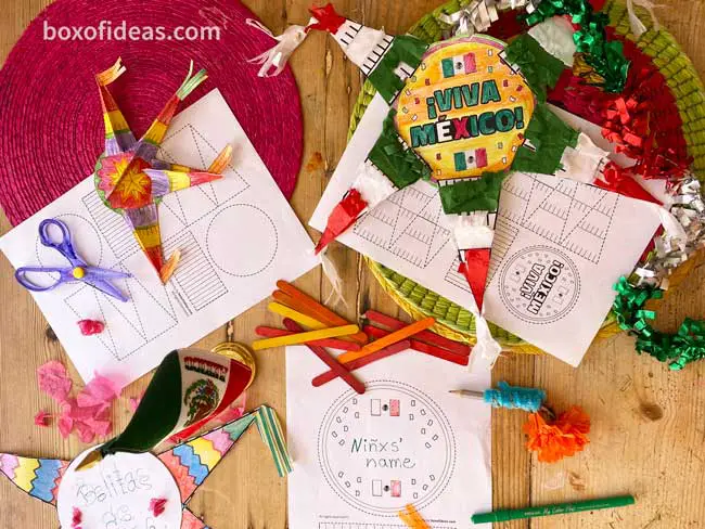 pinata crafts with art supplies