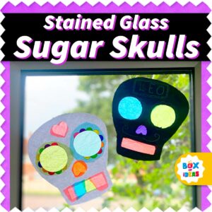 Stained Glass Sugar Skulls